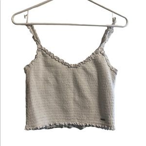 hollister lettuce crop top